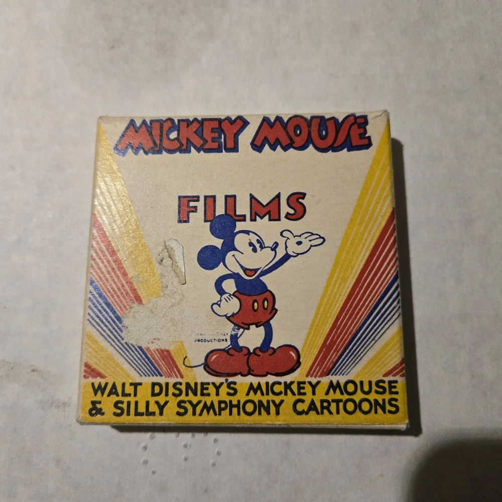 Disney Mickey Mouse Films Box - Red, Blue, Yellow